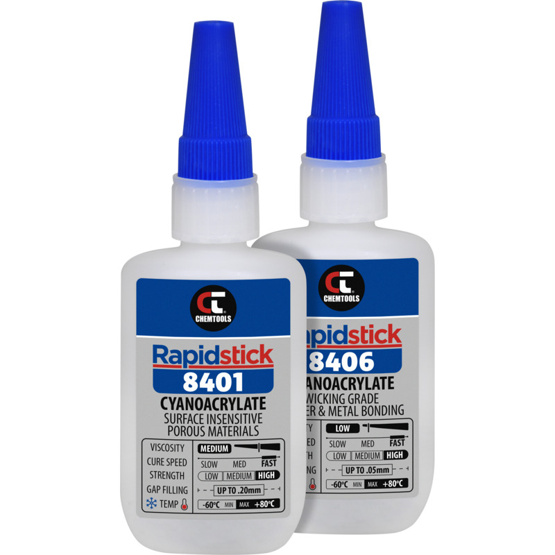 CHEMTOOLS Rapidstick™ 8401 Cyanoacrylate Adhesive - 50g - Image 4