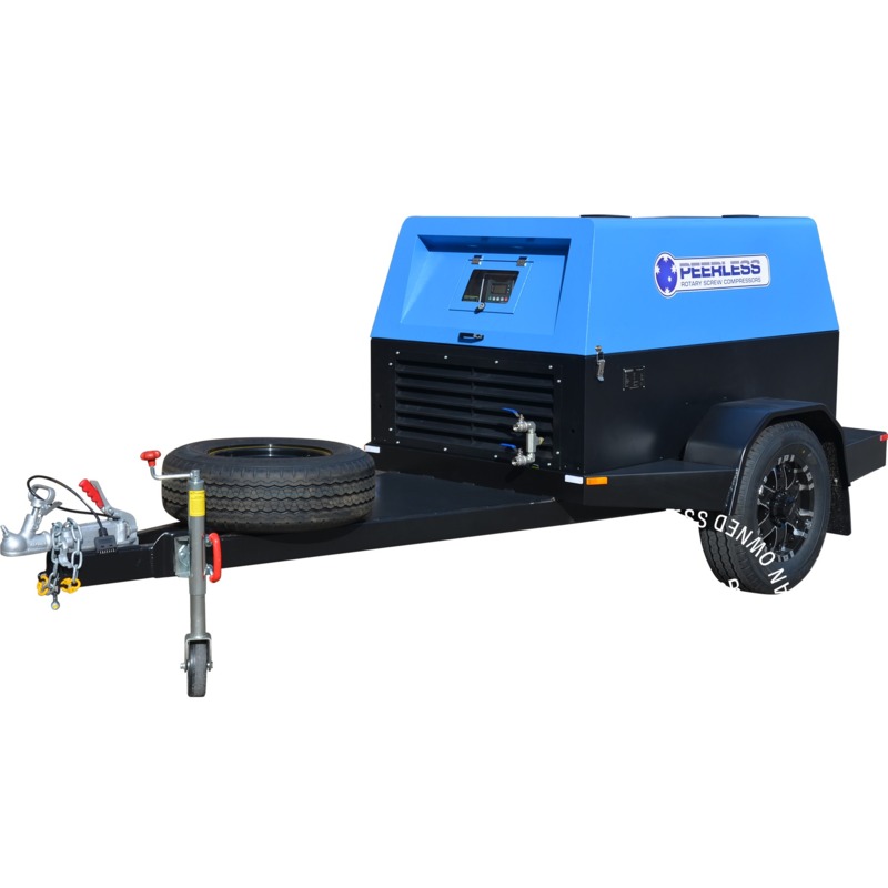 PEERLESS PRODUCTS 32hp Diesel Screw Compressor - Image 3