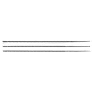 BAHCO Round File Csf,8" X 5.5Mm,3 Pack