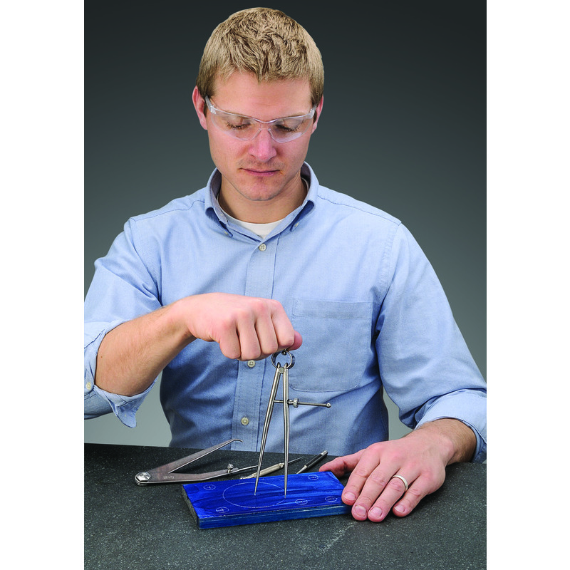 STARRETT Calipers Spring Type 6In (150MM) Divider With Round Legs