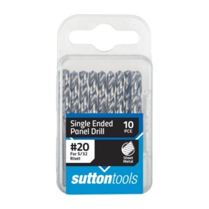 P&N Drill 1/8" Panel Single End HSS 10 Pack