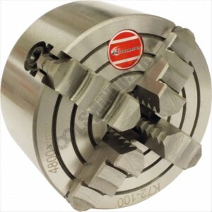 TOOLS 4 INDUSTRY Lathe Chuck 100Mm 4 Jaw L/Duty K72 100