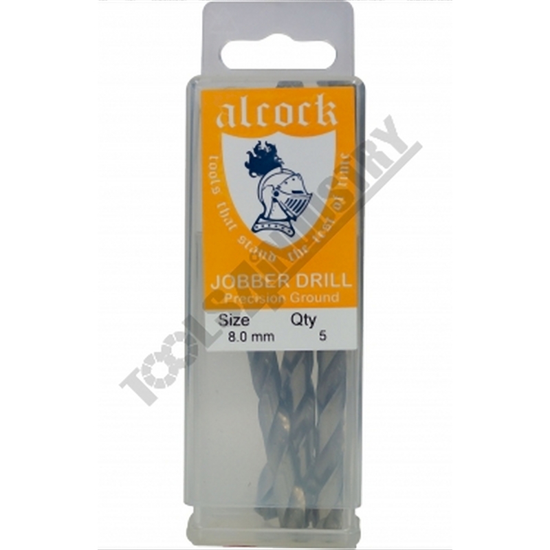 TOOLS 4 INDUSTRY Jobber Drill Pack 8.0Mm 5Pce