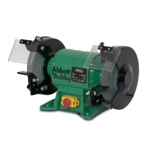 ABBOTT & ASHBY 1100W 200mm (8") Professional Bench Grinder With NVR Switch