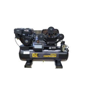 B.A.R GROUP 160L Petrol Air Compressor - Industrial Belt Drive