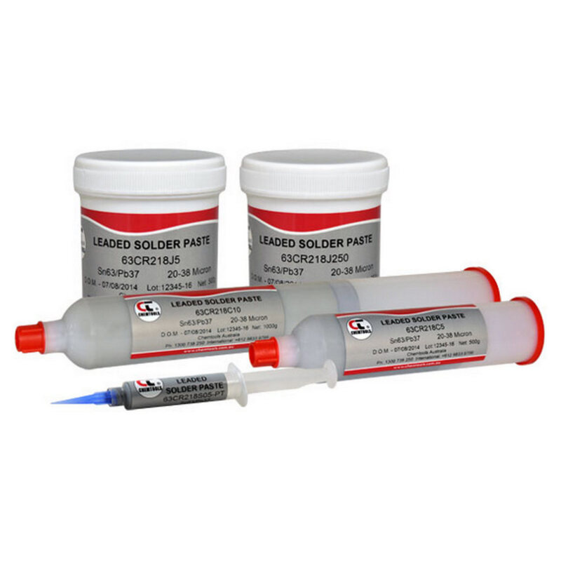 CHEMTOOLS Solder Paste Sn63/Pb37 No Clean 500G Jar