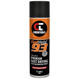 CHEMTOOLS Galmax 93% Zinc Cold Galvanizing Compound 500G Aerosol