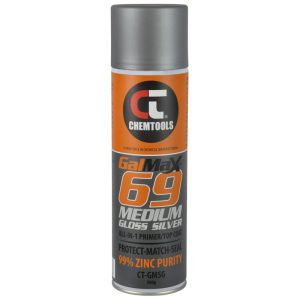 CHEMTOOLS Galmax 69% Zinc Rich Metallic Spray 500G Aerosol