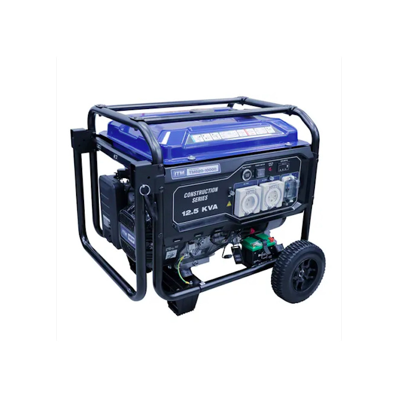 ITM 12.5kVA Generator Petrol Construction Electric Start With Remote