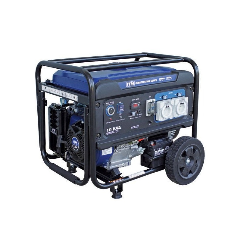 ITM 10Kva Generator Petrol Construction, 8000 Watt Peak Electric Start with Remote