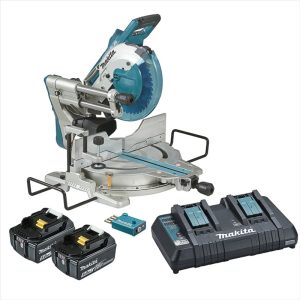 MAKITA 18Vx2 Brushless Aws 260mm (10-1/4") Slide Compound Saw Kit