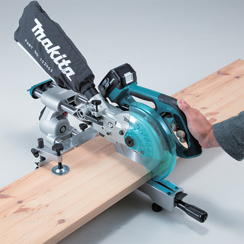 MAKITA Mobile Slide Compound Saw, 190mm, 18V Li-Ion - Skin (Tool Only) - Image 3