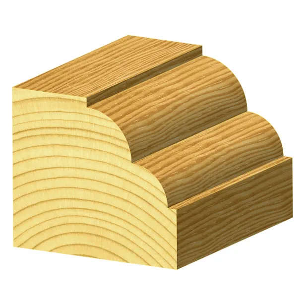 TB606B Double Beading Router Bit with Ball Bearing Carbitool - Image 3