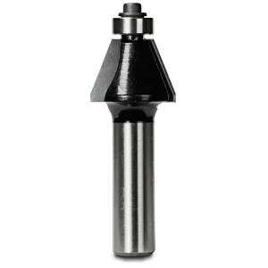 Carbitool Chamfering Router Bit with Ball Bearing Guide T8122B