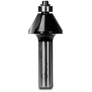 Carbitool Chamfering Router Bit with Ball Bearing Guide T8130B