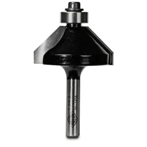 Carbitool Chamfering Router Bit with Ball Bearing Guide T920B 1/2