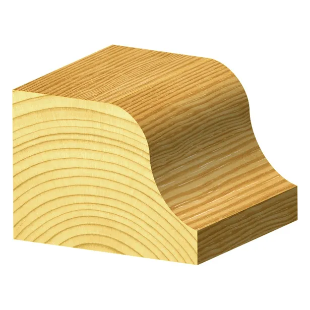 T5705B 1/2 Roman Ogee Router Bit with Ball Bearing Guide Carbitool - Image 3