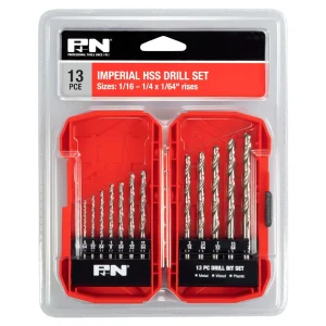 P&N Drill Set 13pc 1/16-1/4" 166044635