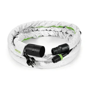 Festool Plug-It Suction Hose D 27/22 x 3.5m — 3-in-1 Hose, Cable & Cover 200050