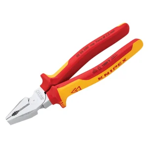 Knipex High Leverage Combination Pliers 200mm — 1000V VDE Insulated 02