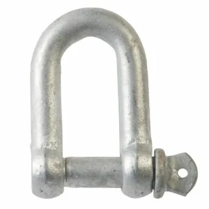 Beaver Galvanised D-Shackle — 11 x 13mm WLL 1.5t 242311