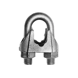 301206P Wire Rope Grip Galvanised 6mm Beaver