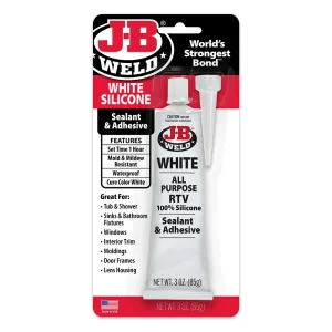 31312 White Silicone Sealant 85g JB Weld
