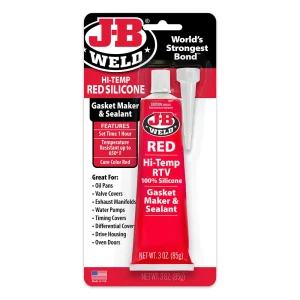 31314 Hi-Temp Red Silicone Gasket Maker 85g JB Weld