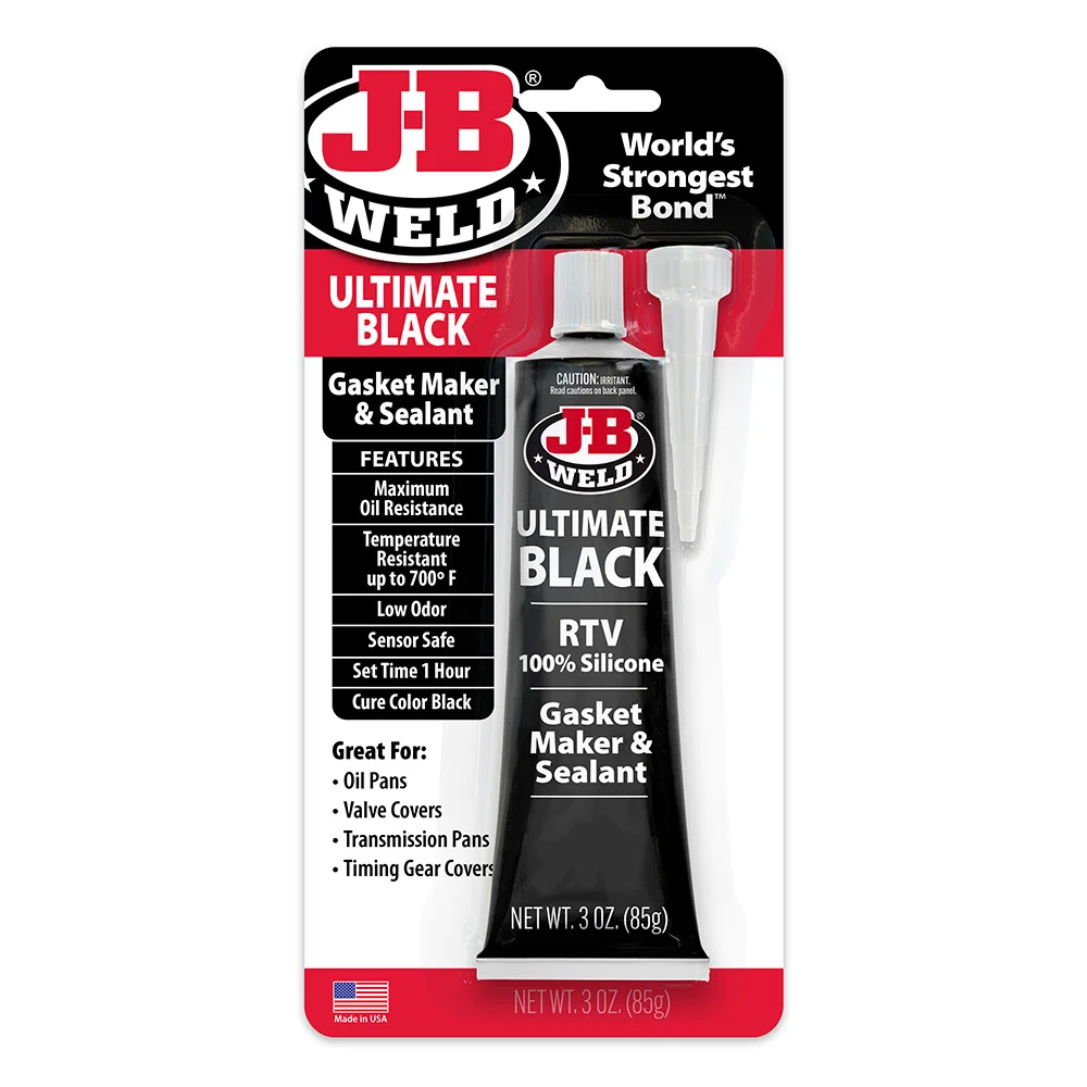 32329 Ultimate Black Silicone Gasket Maker 85g JB Weld