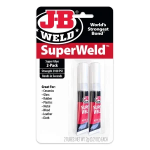 JB Weld SuperWeld Instant Adhesive — 2g 33102