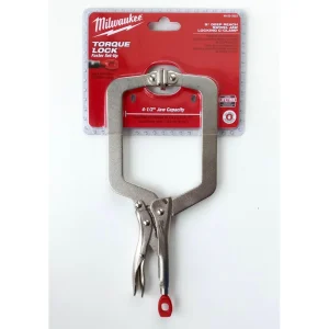 48223523 Torque Lock Swivel Locking C-Clamp 228mm Milwaukee