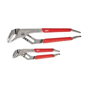 48226330 Comfort Grip Straight-Jaw Pliers Set 2pc Milwaukee