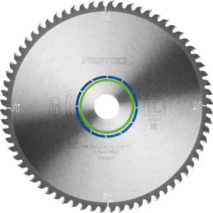 Festool Aluminium and Plastics Saw Blade HW 260×2.4×30 TF68 494607