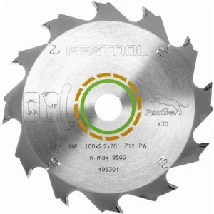 Festool Panther Saw Blade HW 160×2.2×20 PW12 496301
