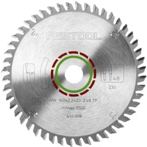 Festool Laminate and HPL Saw Blade HW 160×2.2×20 TF48 496308