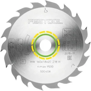 Festool Wood Standard Saw Blade HW 160×1.8×20 W18 500458