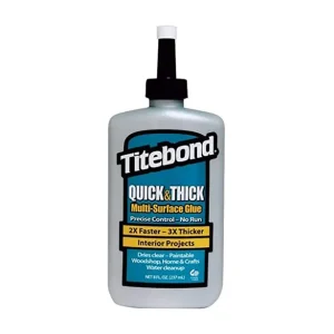 Titebond 512403 Quick & Thick Multi-Surface Adhesive — 237ml