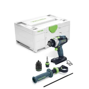 Festool TPC 18/4 QUADRIVE 4-Speed Hammer Drill — 18V 5.2Ah Kit 577285