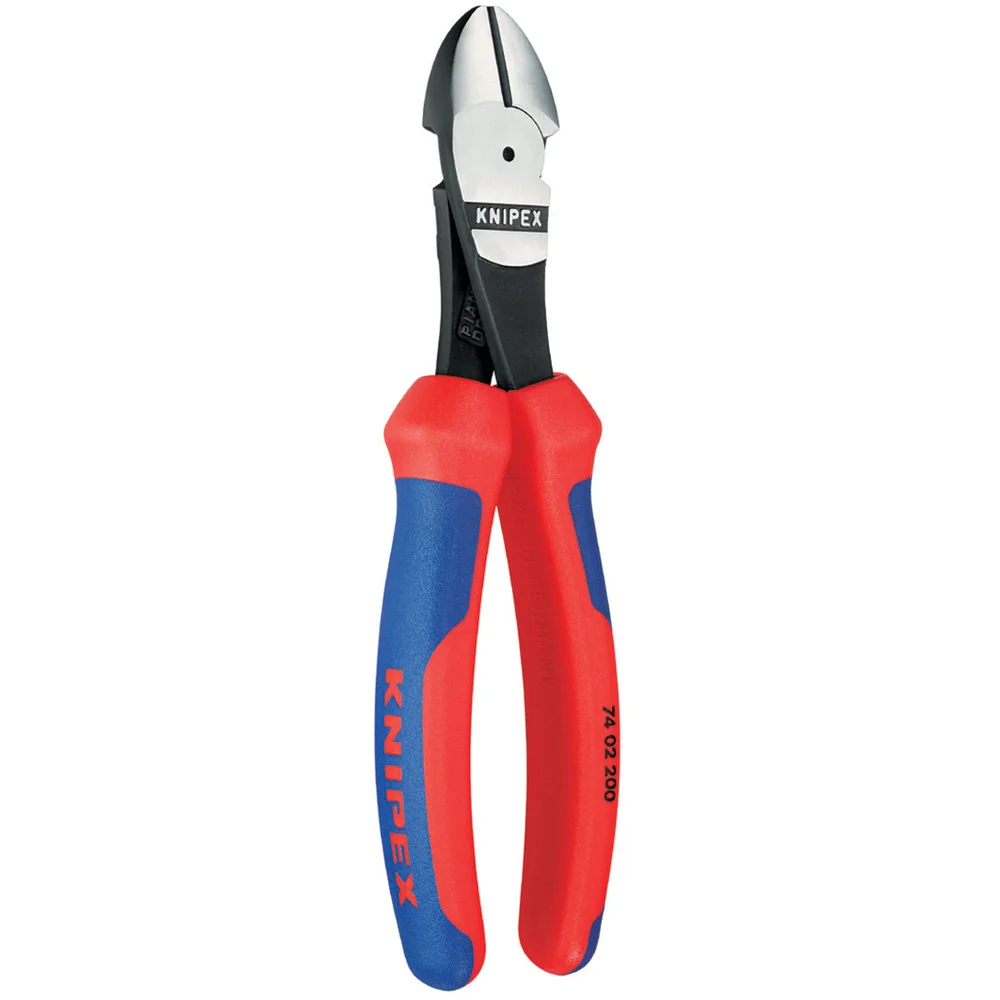 7402200 High Leverage Diagonal Cutters 200mm Knipex