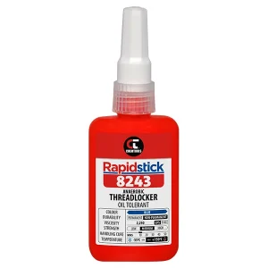 8243-50 Rapidstick Threadlocker Medium Oil Tolerant 50ml ChemTools