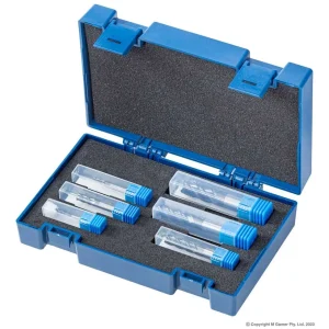 H-11-190-S07 End Mill Set 6pc 4-Flute AlCrN Carbide Harlingen