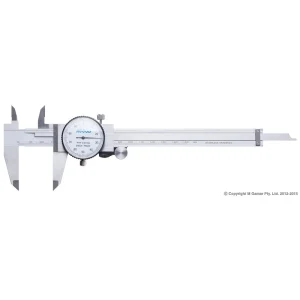 Accud Dial Caliper — 0–150mm (0–6") AC-101-006-11