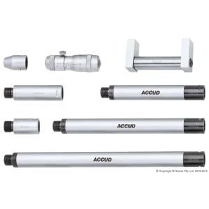 Accud Tubular Inside Micrometer Set — 50–600mm AC-352-024-01