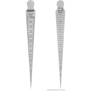 AC-962-015-05 Taper Gauge 1-15mm Stainless Steel Accud