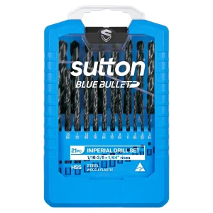 Sutton Drill Set 21pc 1/16-3/8" D102S2