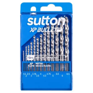Sutton Drill Set 13pc 1.5-6.5mm D220SM13