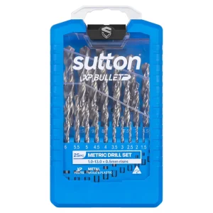 Sutton Drill Set 25pc 1.0-13.0mm D220SM25