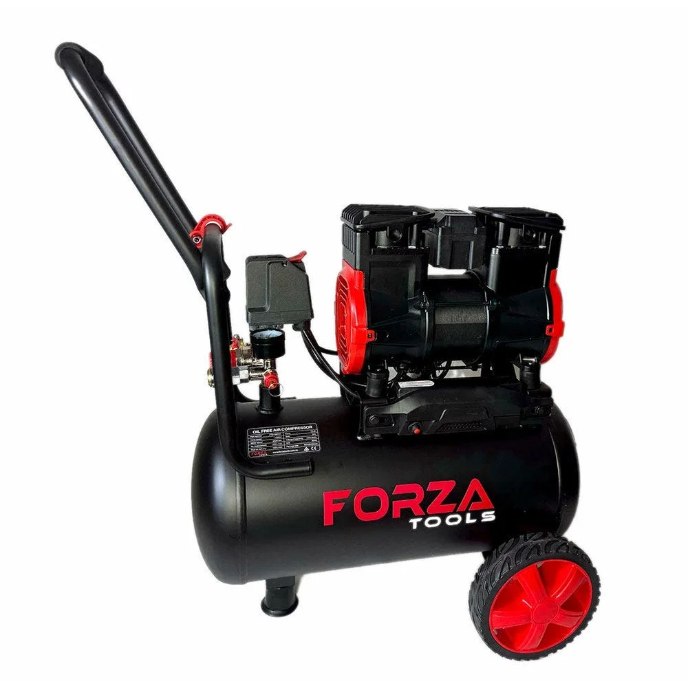 FT2148024 Oil-Free Low Noise Air Compressor 1450W 24L Forza