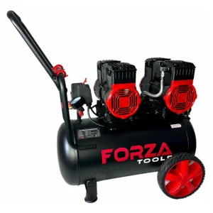 FT2236040 Oil-Free Low Noise Air Compressor 2x1180W 40L Forza