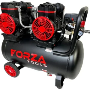 FT290050 Oil-Free Low Noise Air Compressor 2x1450W 50L Forza